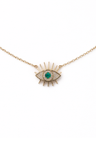 Collana Occhio di Smeraldo in Oro Giallo