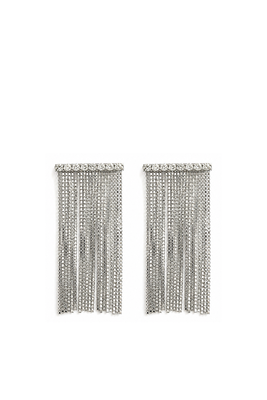 Orecchini Mini Viky in Oro Bianco e Diamanti