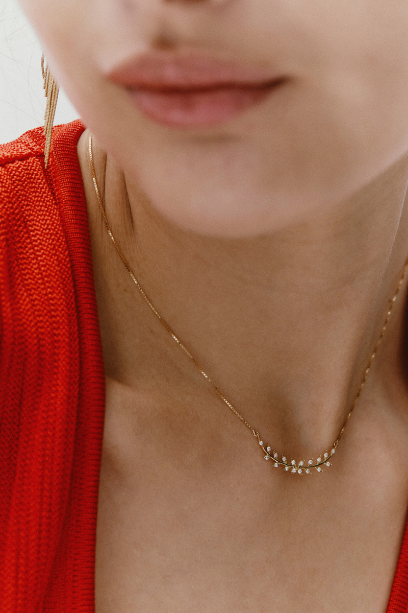 Collana Dafne in Oro Giallo