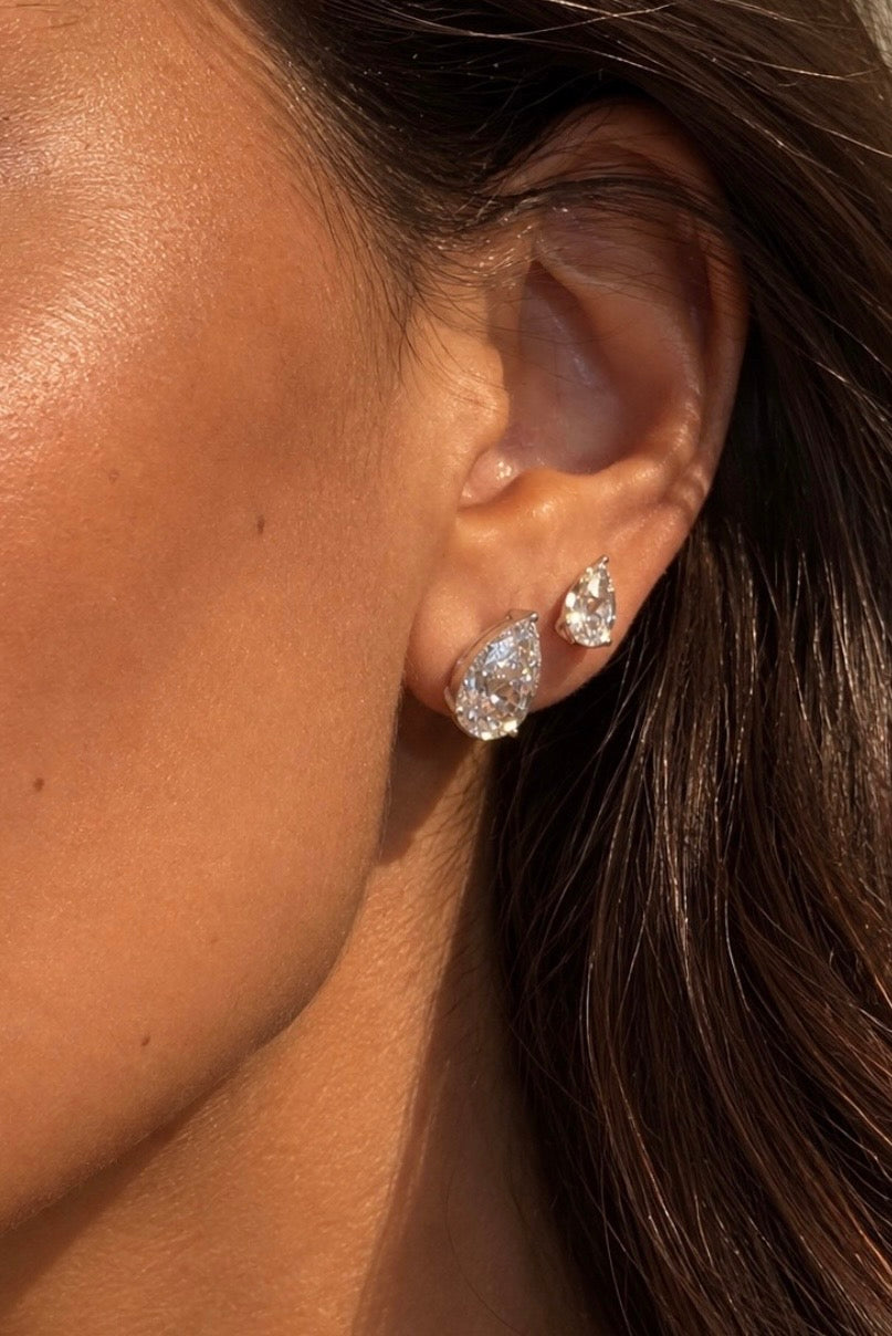 Orecchini Gocce di Diamante N°1