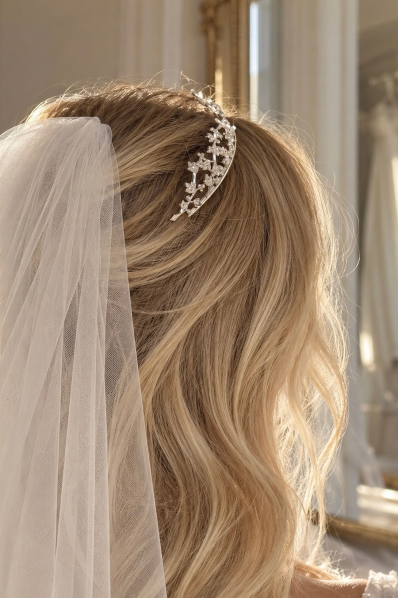 White Gold and Diamond Tiara