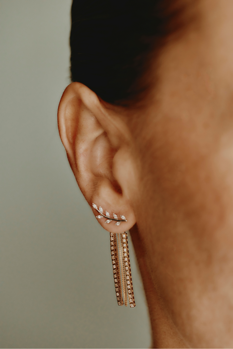 2 Mini Desideri di Diamanti in Oro Rosa