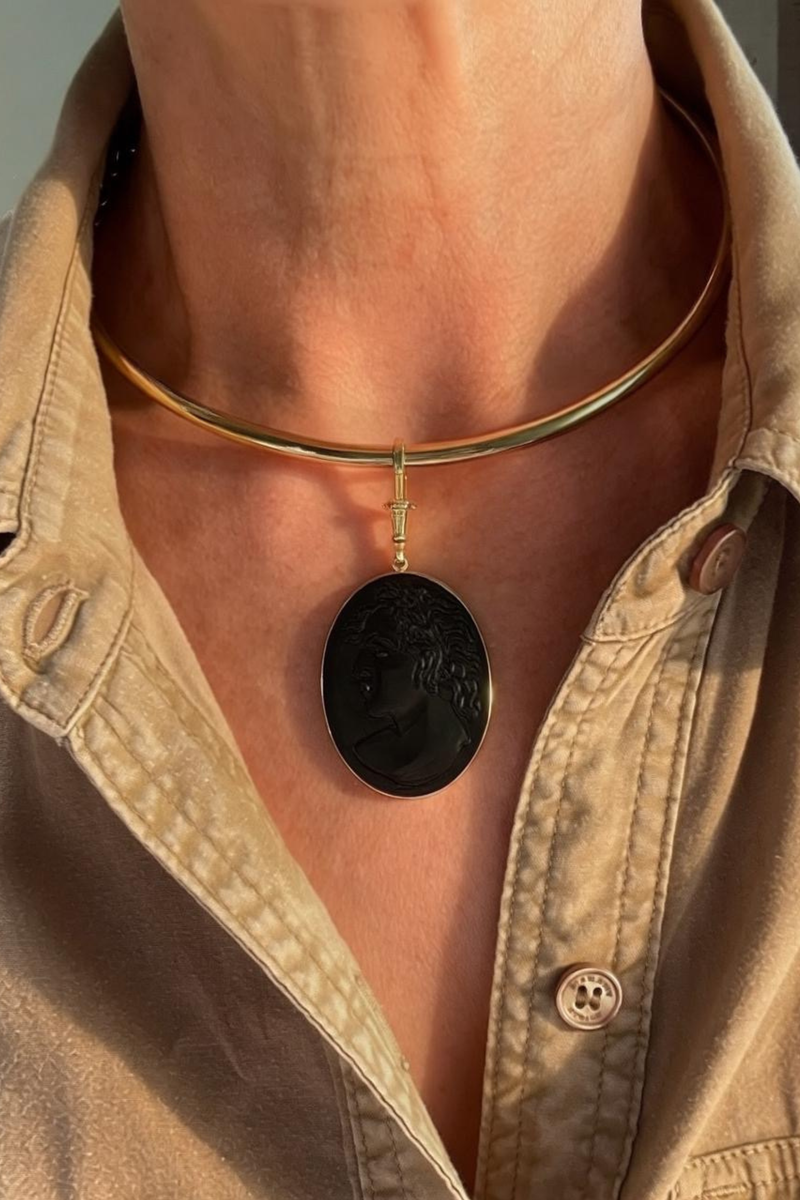 Choker in Oro Giallo