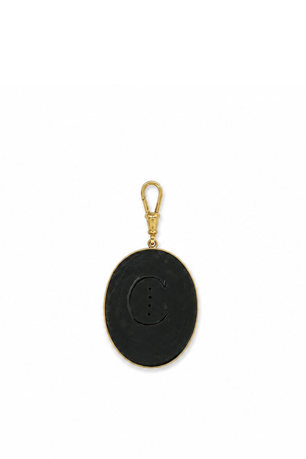 Lava Stone Medusa Pendant