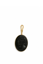 Lava Stone Medusa Pendant