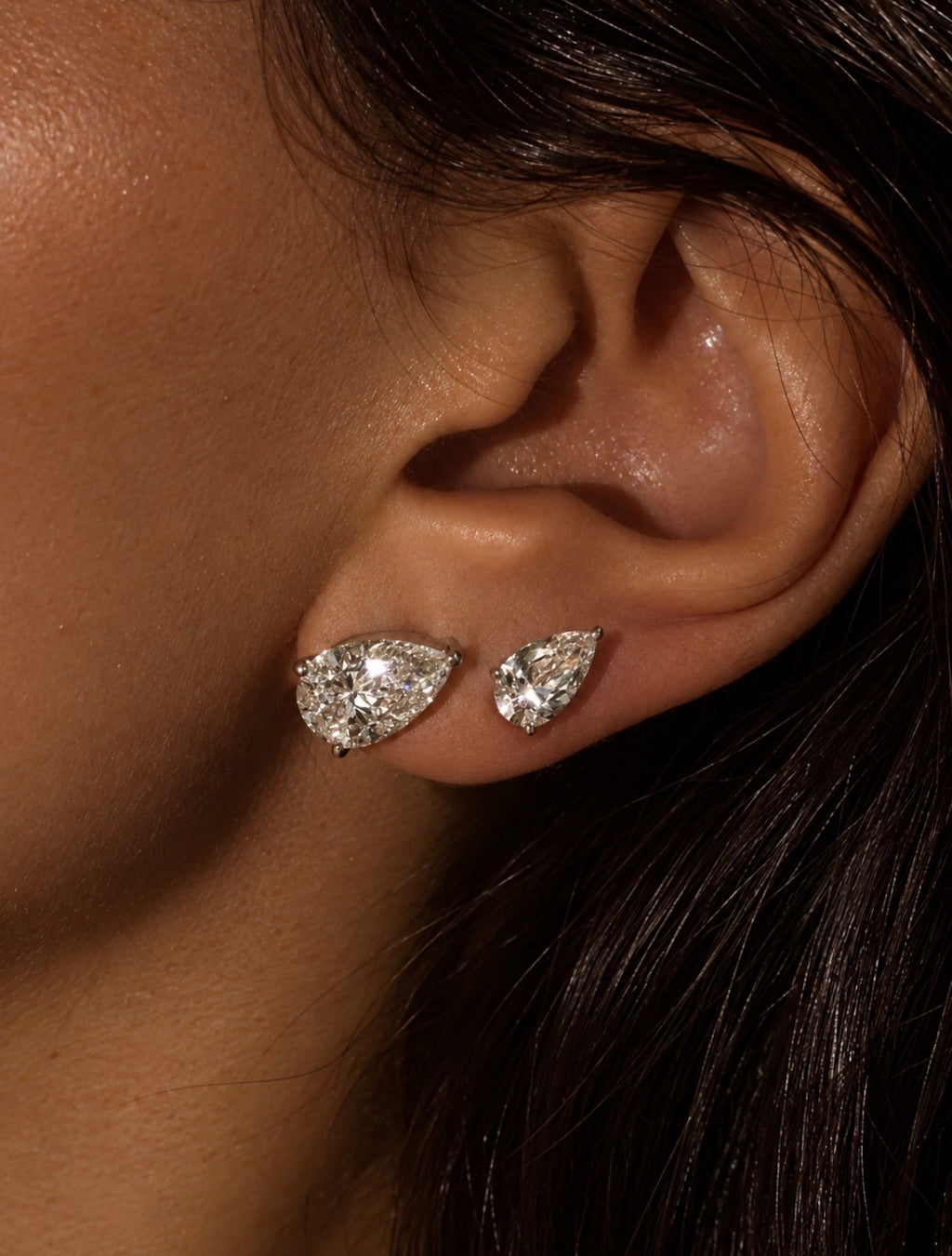 Orecchini Gocce di Diamante N°1