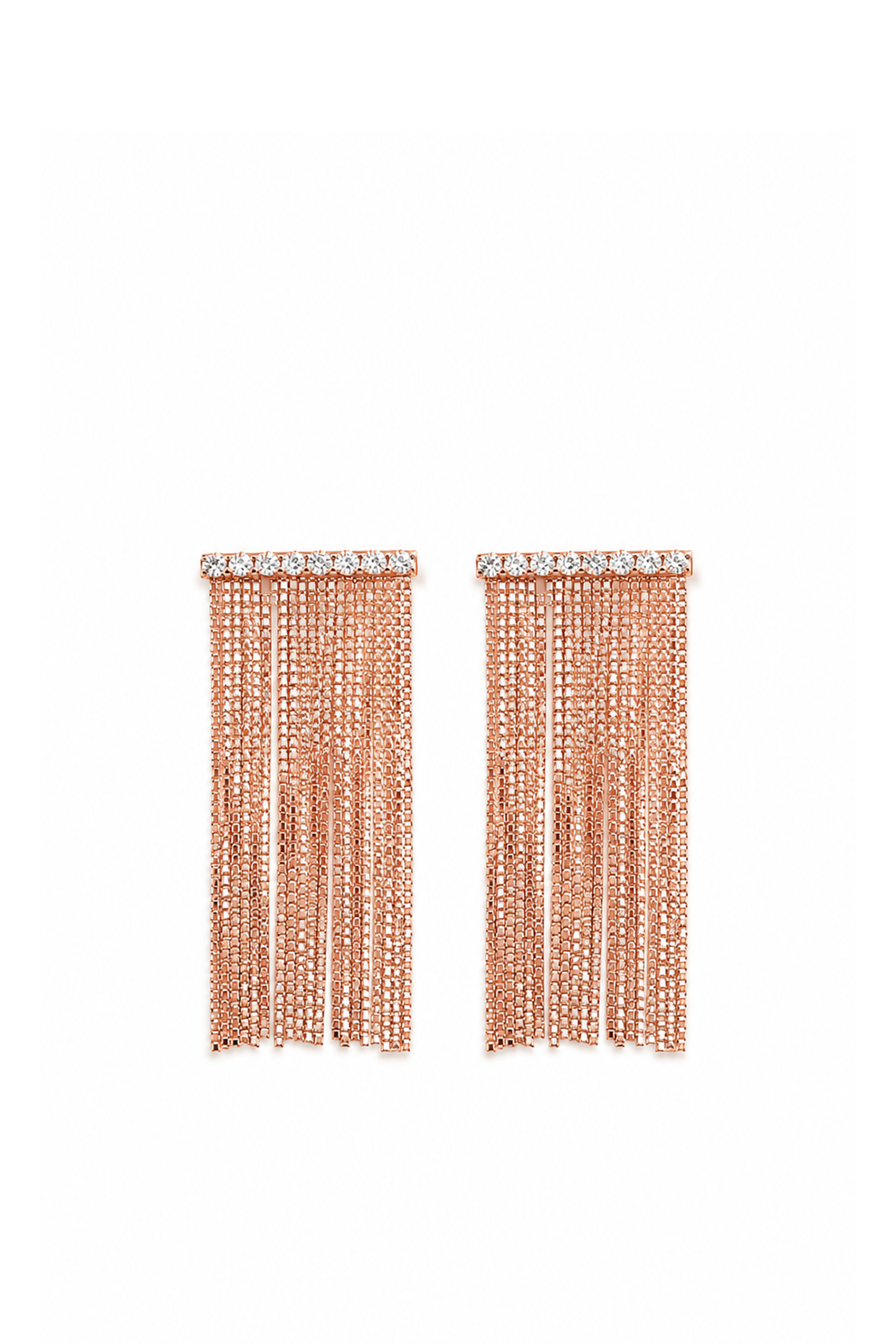 Orecchini Mini Viky in Oro Rosa e Diamanti