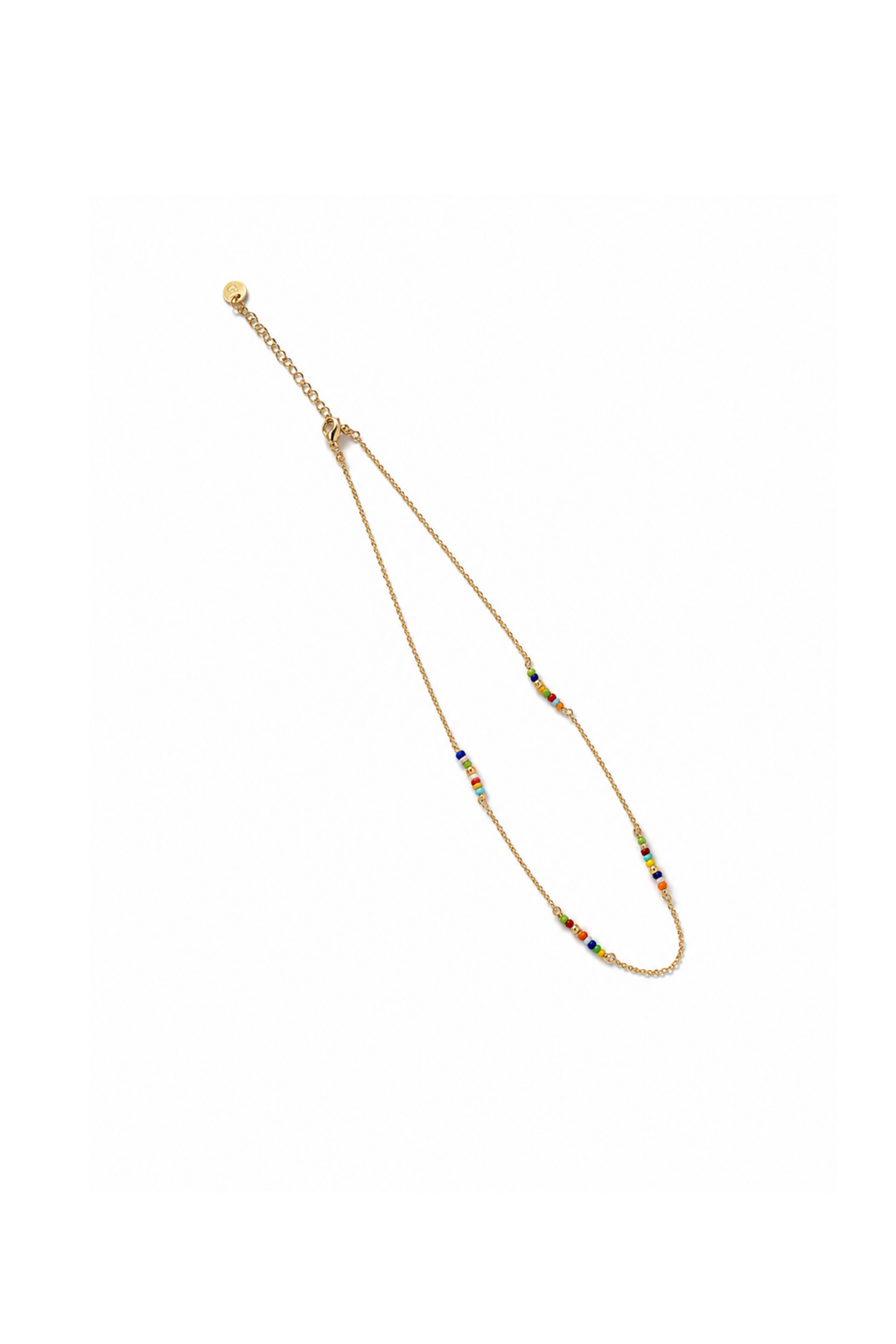 Collana Saint Tropez Petite in Argento con perline di vetro