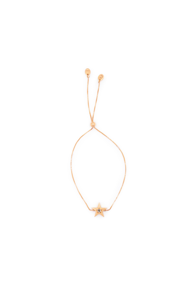 Bracciale Stella in Oro Rosa