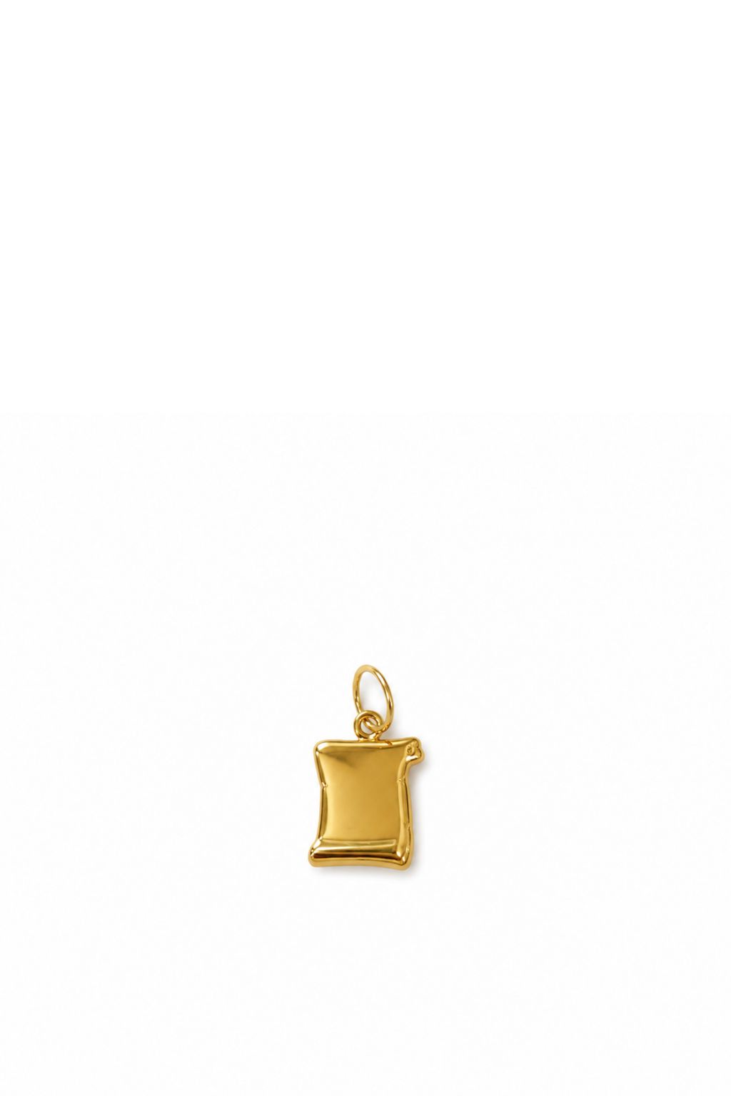 Ciondolo Mini Pergamena in Oro Giallo