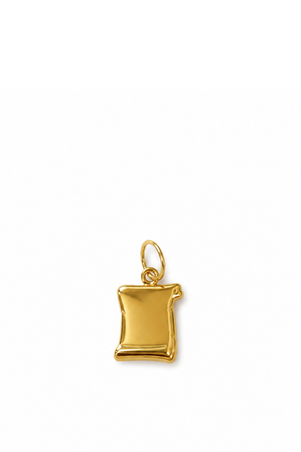 Ciondolo Pergamena in Oro Giallo