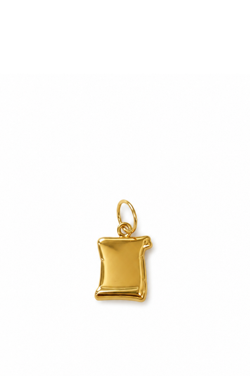 Ciondolo Pergamena in Oro Giallo