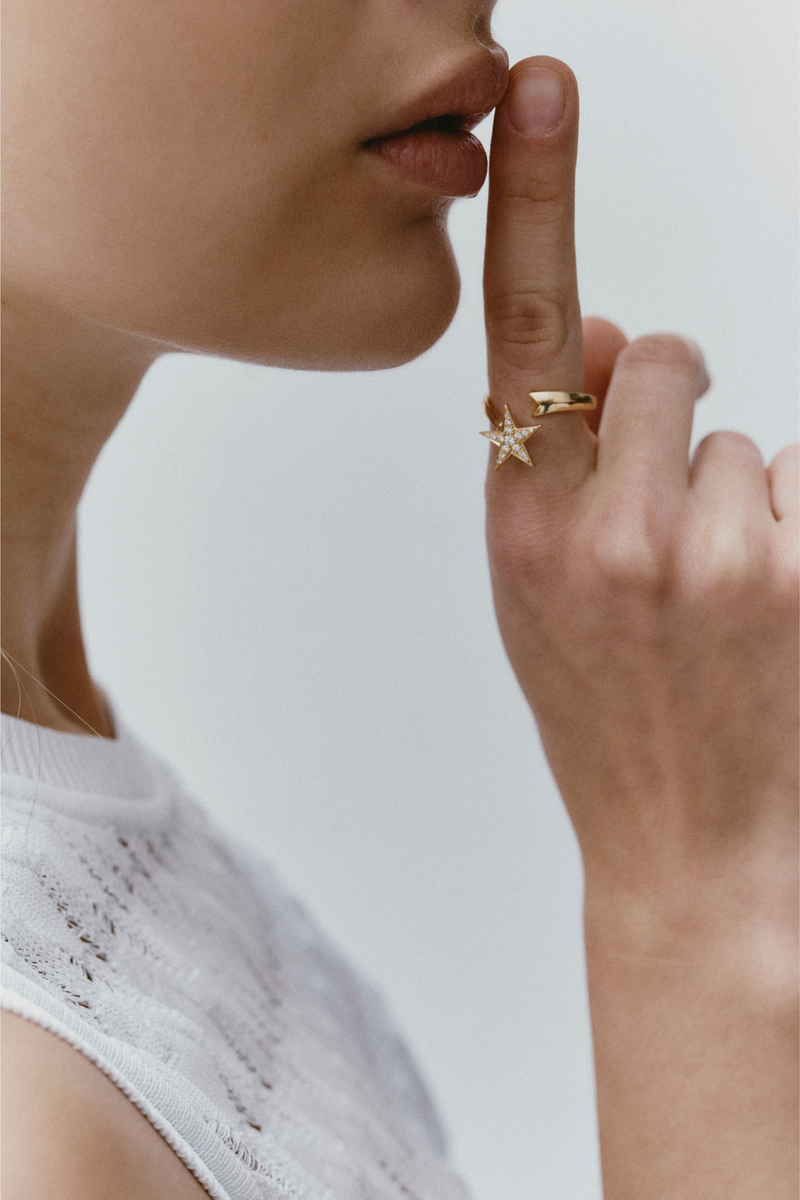 Sybilla Ring in Yellow Gold