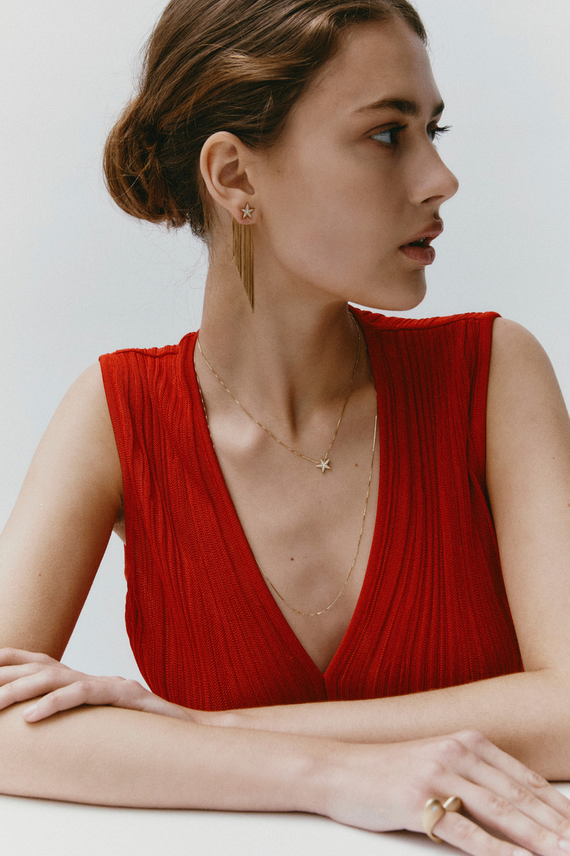 Collana Sybilla in Oro Giallo