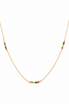 Collana Saint Tropez in Argento con perline di vetro