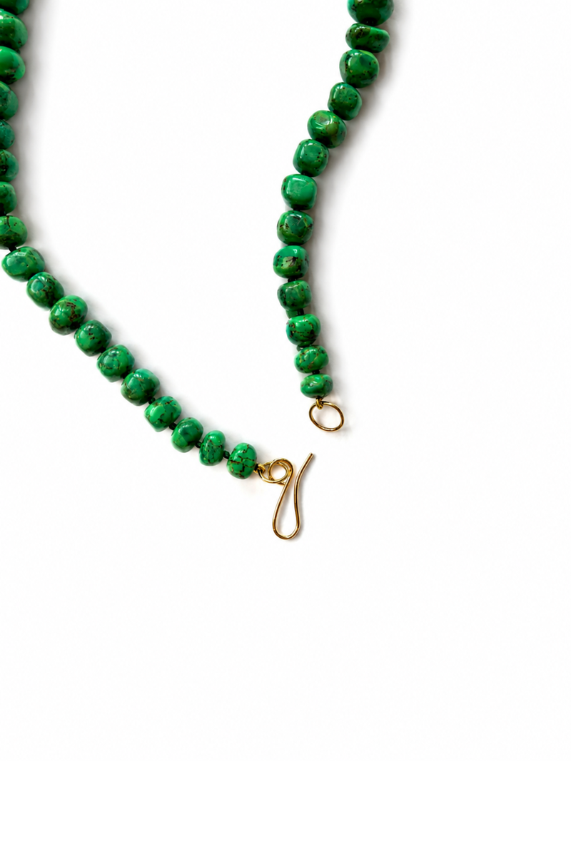 Amazon Green Turquoise Necklace