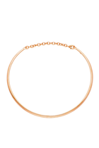 Choker in Oro Rosa