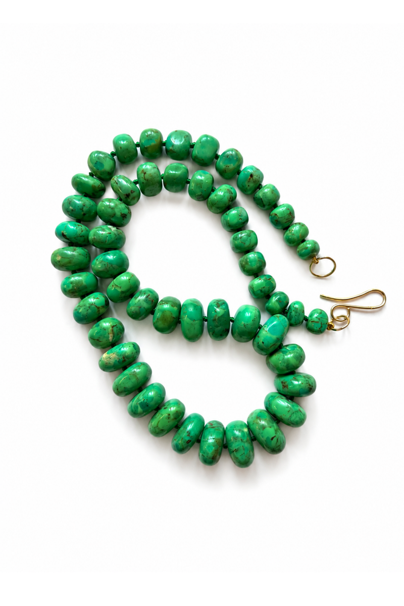 Amazon Green Turquoise Necklace
