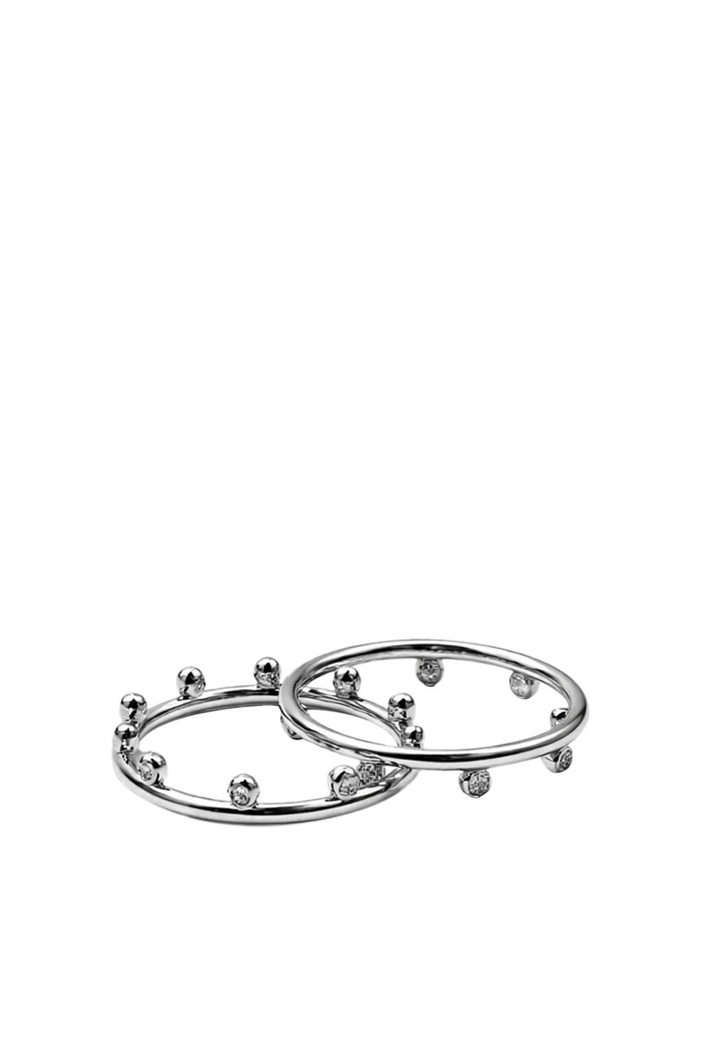 Fedina Puzzle in Oro Bianco e Diamanti