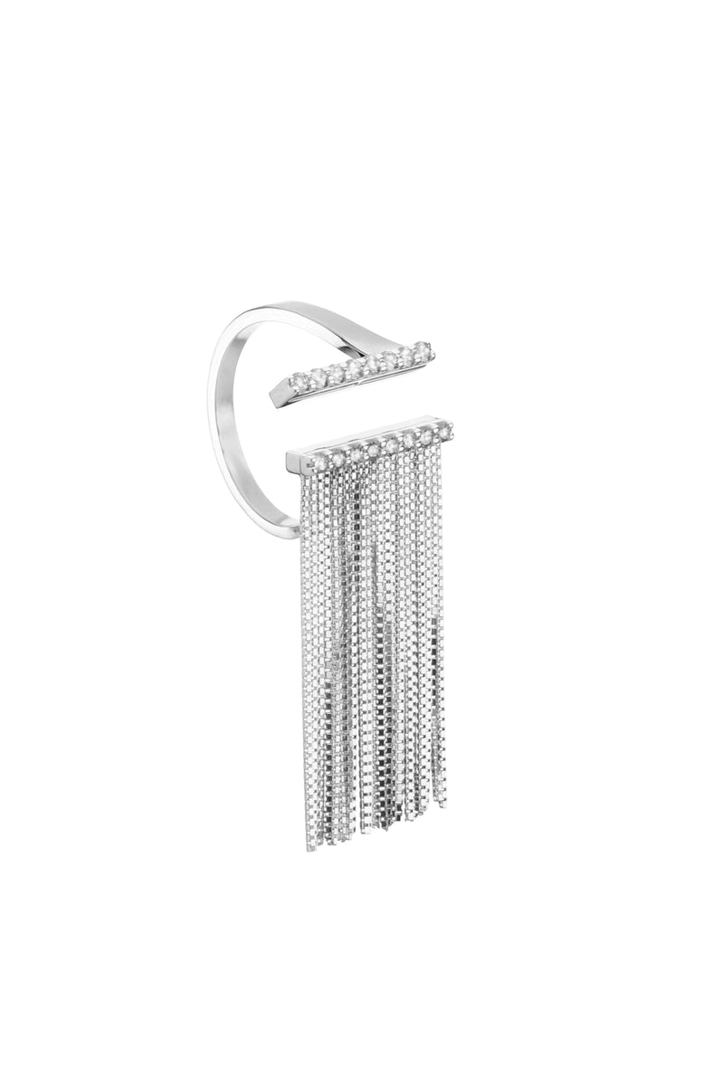 Victoria Ring in White Gold and Diamonds