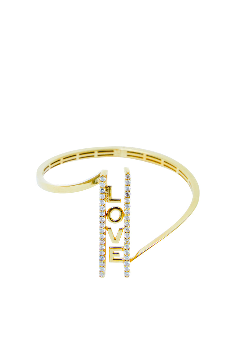 Bracciale Victoria in Love in Oro Giallo e Diamanti
