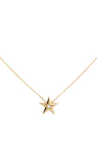 Collana Stella in Oro Giallo