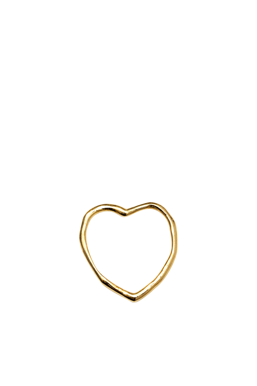Anello Cuore Perfetto in Oro Giallo