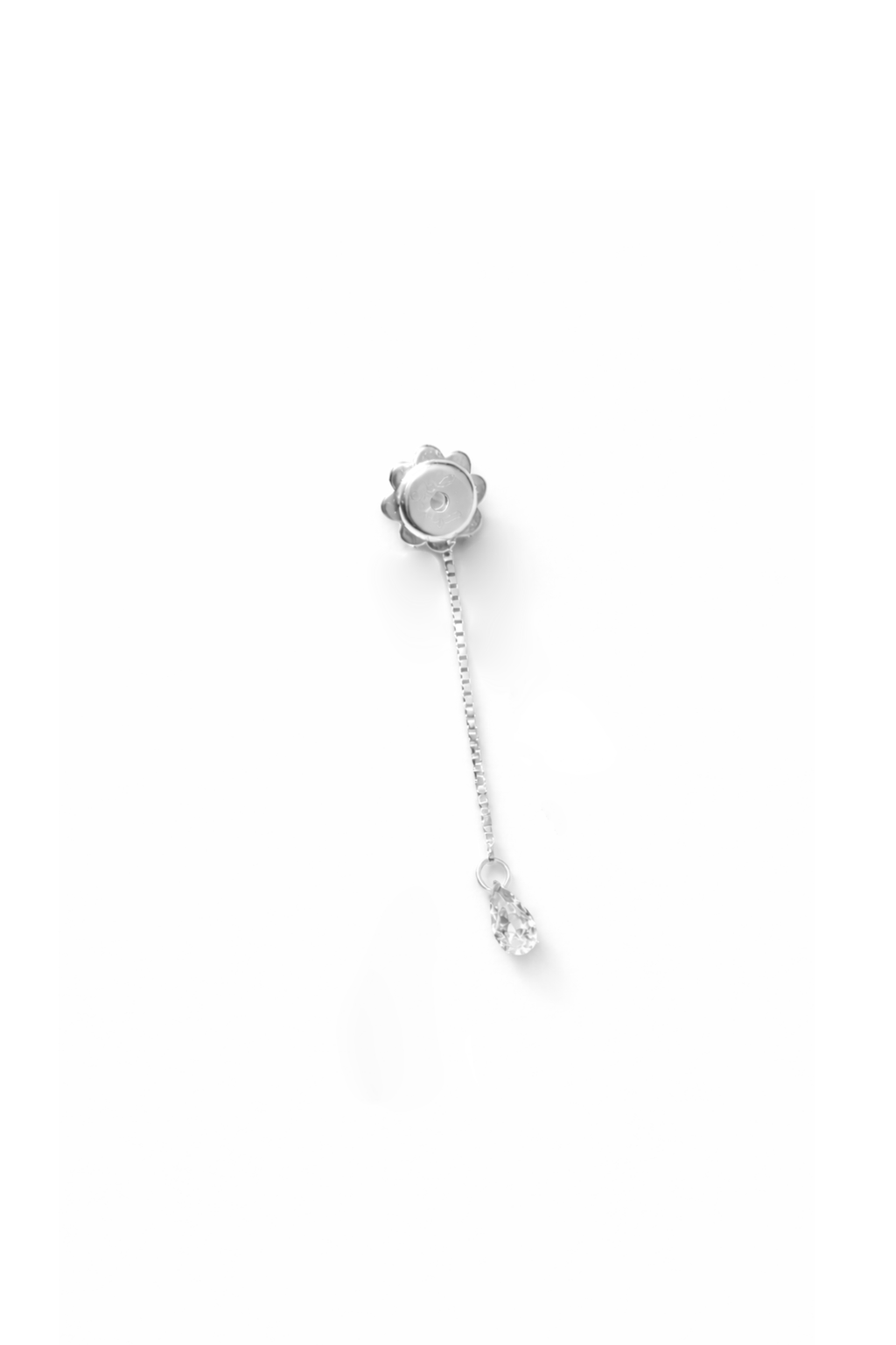Mini Desiderio in Oro Bianco e Goccia di Diamante