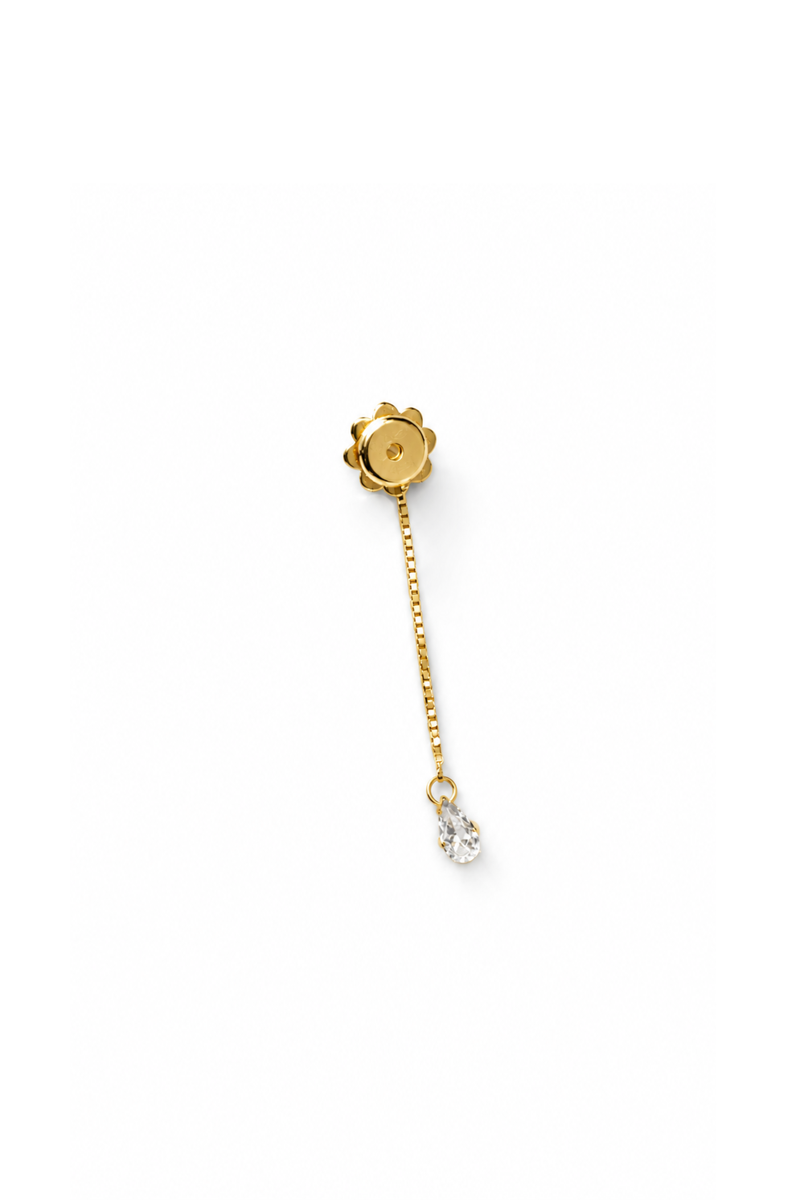 Mini Desiderio in Yellow Gold and Diamond Drop