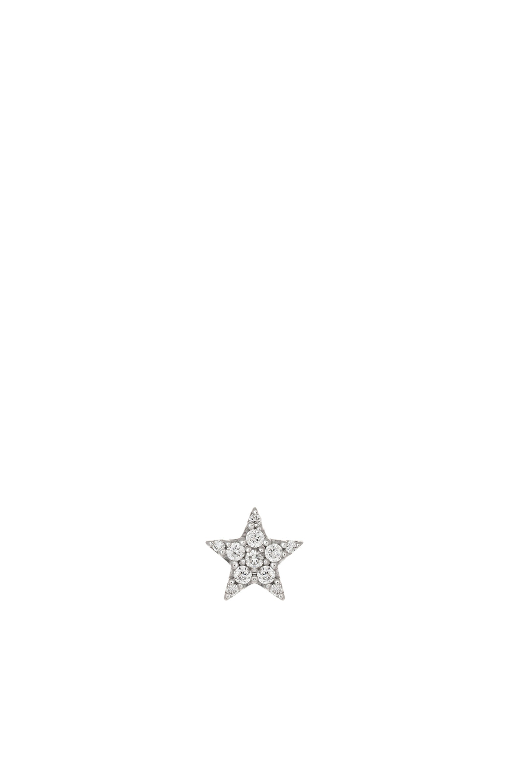 Orecchino Mini Sybilla in Oro Bianco