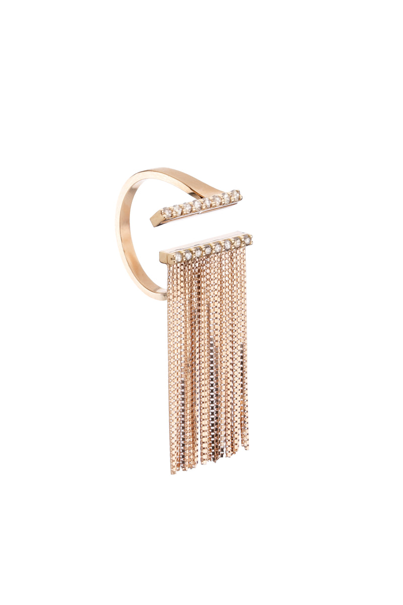 Victoria Ring in Rose Gold and Diamonds